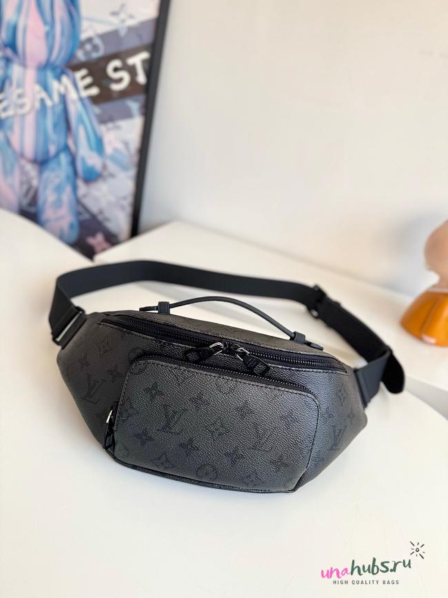 Louis Vuitton Rush Bumbag Black Monogram Midnight 30x15x8cm - 1
