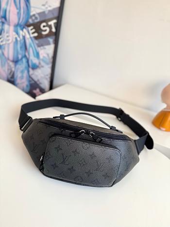 Louis Vuitton Rush Bumbag Black Monogram Midnight 30x15x8cm
