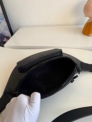 Louis Vuitton Rush Bumbag Black Monogram Midnight 30x15x8cm - 4
