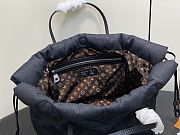 Louis Vuitton Neverfull Inside Out MM Black Jeans 56x32x18cm - 2