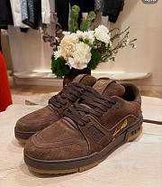 Louis Vuitton Trainer Sneaker Dark Brown - 2
