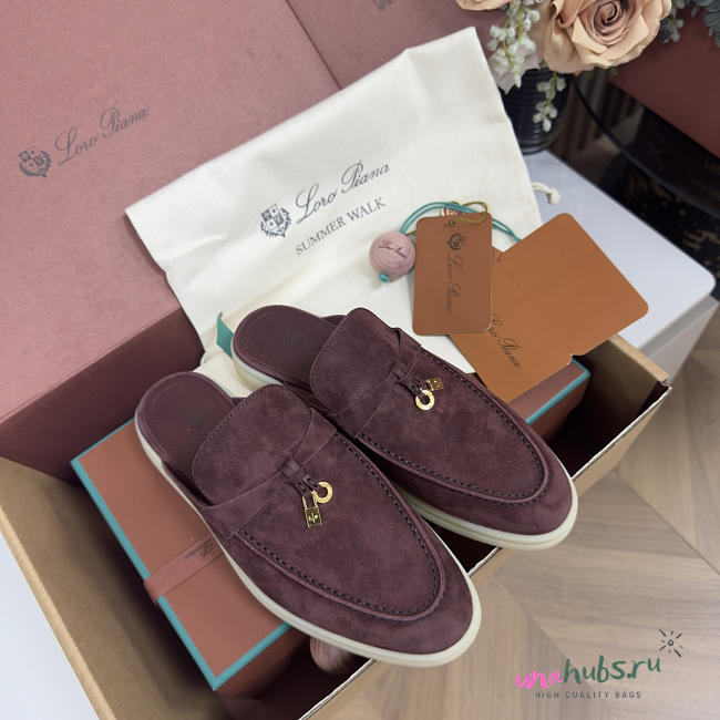 Loro Piana Charms Walk Babouche Loafer - 1