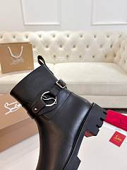 Christian Louboutin Dianouchette Lug Low black boots - 4
