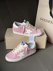 Golden Goose Pink Star White Sneaker - 3