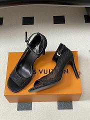 Louis Vuitton Gala Sandal Black Heel 8cm - 3