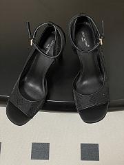 Louis Vuitton Gala Sandal Black Heel 8cm - 4