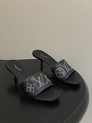 Louis Vuitton 6AM Mule Black 5.5cm - 1