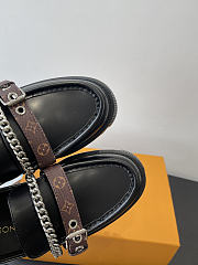 Louis Vuitton District Flat Loafer Black - 4