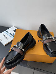 Louis Vuitton District Flat Loafer Black - 2