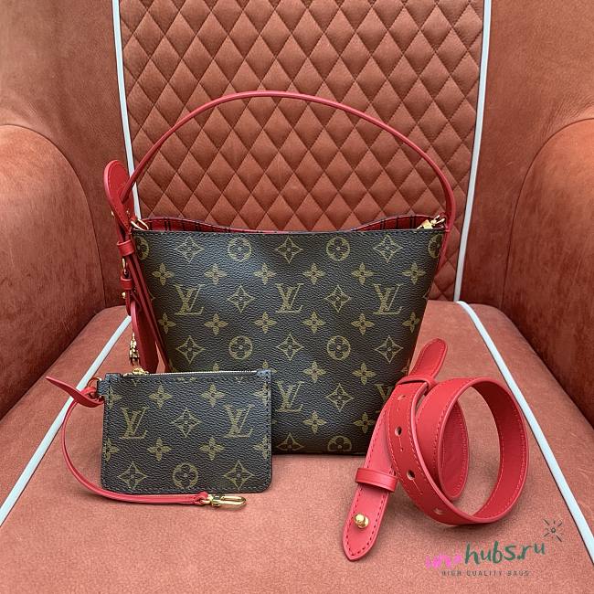 Louis Vuitton All In BB Monogram Red 18x16x12cm - 1