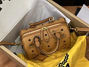 MCM Ella Boston Bag in Visetos 22x12x14.5cm - 2