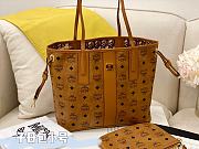 MCM Liz monogram-pattern tote bag 37x14x25cm - 1