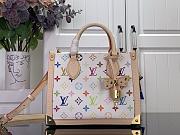 Louis Vuitton LV x TM Onthego PM White 25x19x11.5cm - 1