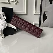 Chanel 26X Hobo Bag in Burgundy 22cm - 4