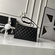 Chanel 26X Hobo Bag in Black Lambskin 22cm - 3