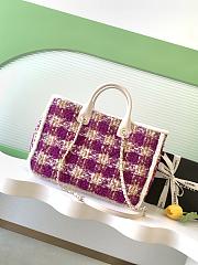 Chanel Tote Bag Tweed 39.5x27.5x16cm - 4