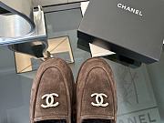 Chanel Dark Brown Loafer - 4