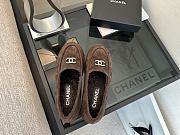 Chanel Dark Brown Loafer - 2