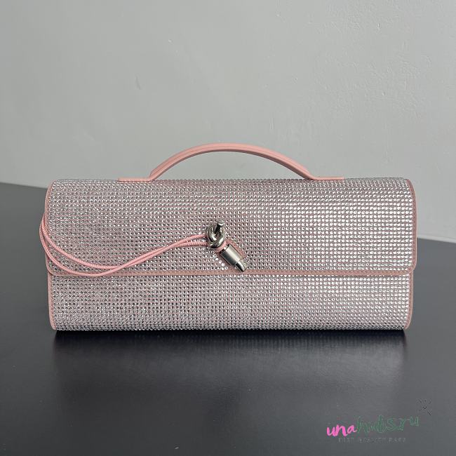 Bottega Veneta Andiamo Clutch Crystal 31x13x3cm - 1