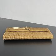 Bottega Veneta Andiamo Clutch Crystal Gold 31x13x3cm - 4