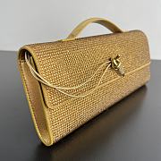 Bottega Veneta Andiamo Clutch Crystal Gold 31x13x3cm - 2