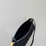 Alaia Le East West Dark Black Bag 25x12.5x7cm - 4