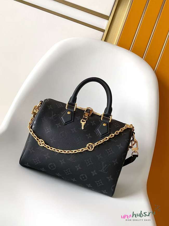 Louis Vuitton Speedy 25 Black Bag 25x18x13cm - 1