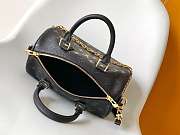 Louis Vuitton Speedy 25 Black Bag 25x18x13cm - 3