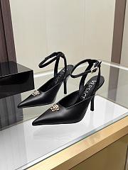 Versace Medusa Black Slingback Pumps 10.5cm - 4