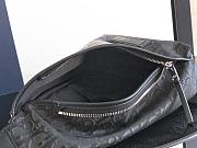 Dior Trek Zipped Sling Bag Black Oblique Nylon 39x21x7cm - 5