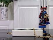 Louis Vuitton Pochette Félicie White Blue 21x12x3cm - 4