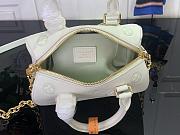 Louis Vuitton Speedy Bandoulière 20 White Green 20.5x13.5x12cm - 5