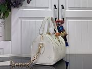 Louis Vuitton Speedy Bandoulière 20 White Green 20.5x13.5x12cm - 4