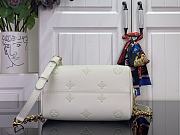 Louis Vuitton Speedy Bandoulière 20 White Green 20.5x13.5x12cm - 3