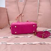 Miu Miu Arcadie Pink Fuchsia 22x10.5x7.5cm - 5