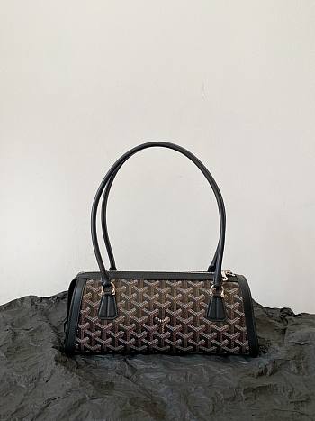 Goyard Bonbonnière bag black 30x10.5x12cm