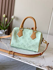 Louis Vuitton Speedy Bandoulière 20 Green 20.5x13.5x12cm - 3