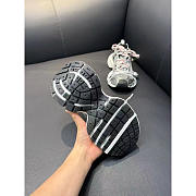 Balenciaga 3xl Split Logo Sneaker In White/Grey/Red - 2