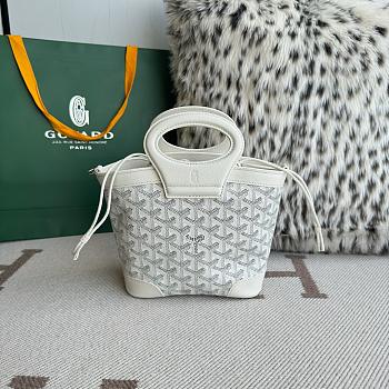 Goyard Beluga White 23x18.5x8cm