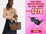 Louis Vuitton Neverfull PMDamier Ebene Brown - 29 x 21 x 12cm - 1