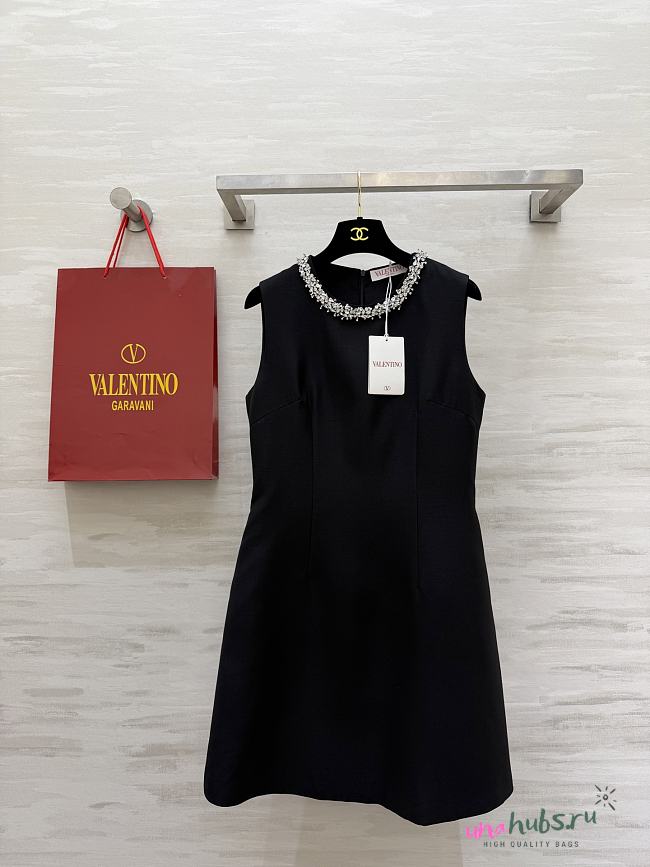 Valentino Black Dress - 1