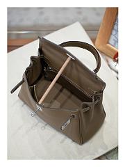 Hermes Kelly 25 Togo Taupe Silver 25cm - 5