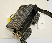 Fendi Baguette Multipocket Bag Brown 27cm - 3