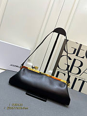 Jacquemus La Pochette Salon Clutch Bag Black 35x12x8.5cm - 4