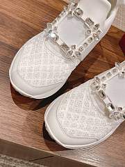 Roger Vivier Viv' Run Sneakers in fabric - 4