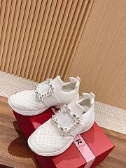 Roger Vivier Viv' Run Sneakers in fabric - 2