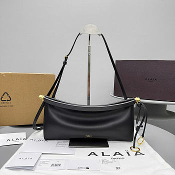 Alaia Le East West Black Bag 30x15x9cm