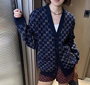 Gucci Cardigan Blue  - 4