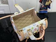 Louis Vuitton LV x TM Speedy Trunk 20 White 21x15x13cm - 5