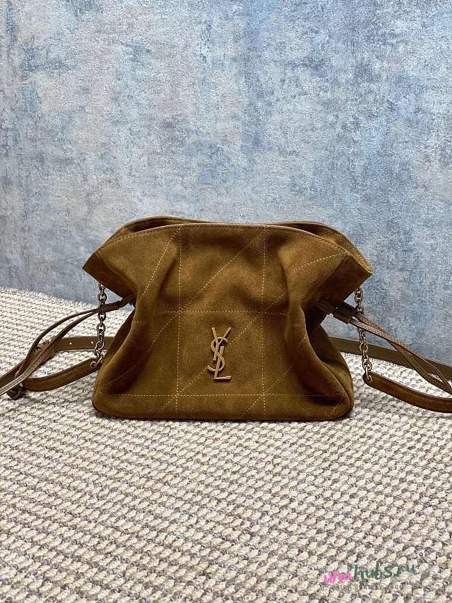 YSL JAMIE shoulder pouch in suede 26x18x12.5cm - 1